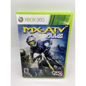 MX vs. ATV Alive (Microsoft Xbox 360, 2011) Tested Mint Disc - Complete In Box